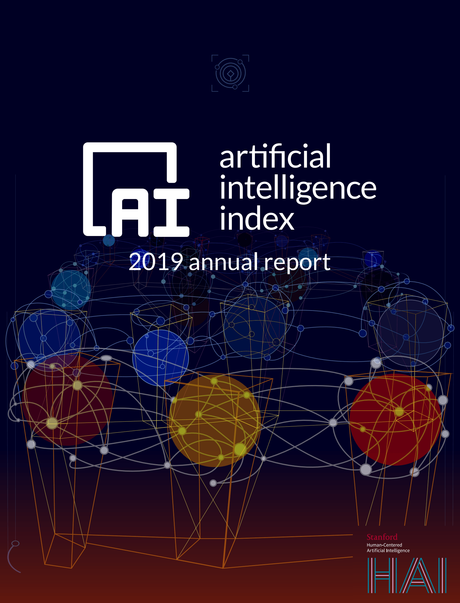 artificial intelligence index 2019 Annual Report Cover art