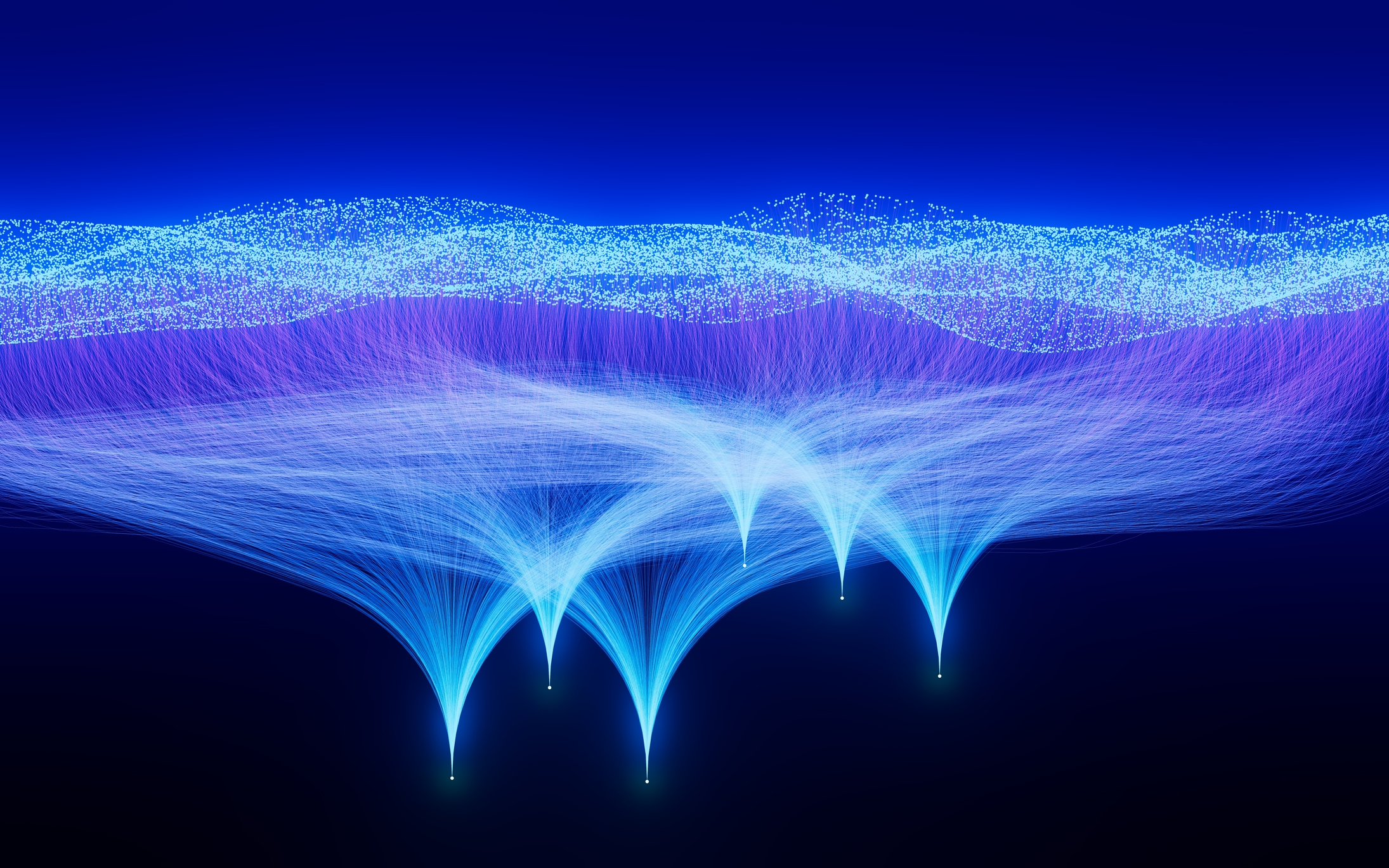 Digital image symbolizing neural nets