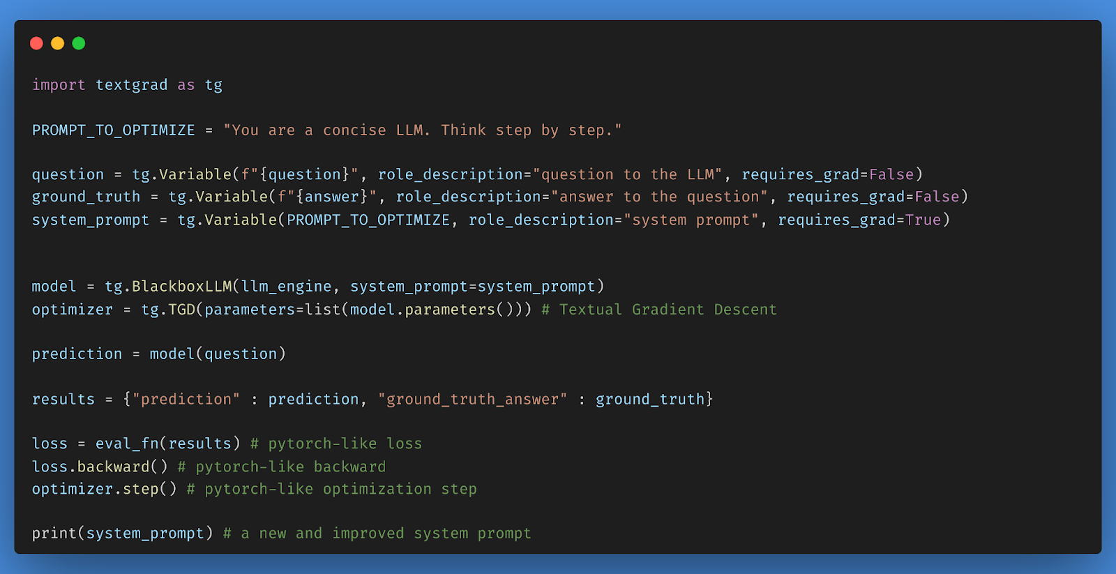 TextGrad: AutoGrad for Text | Stanford HAI