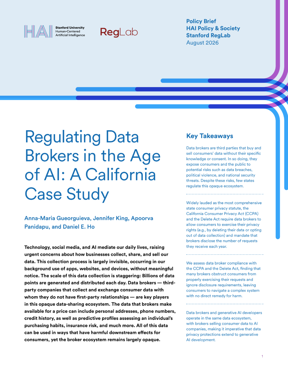 Regulating Data Brokers in the Age of AI: A California Case Study