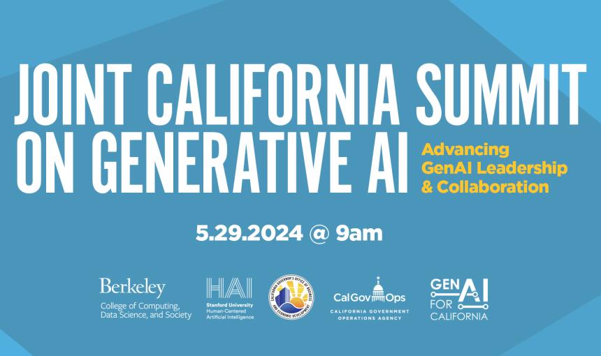 Joint California Summit on Generative AI 